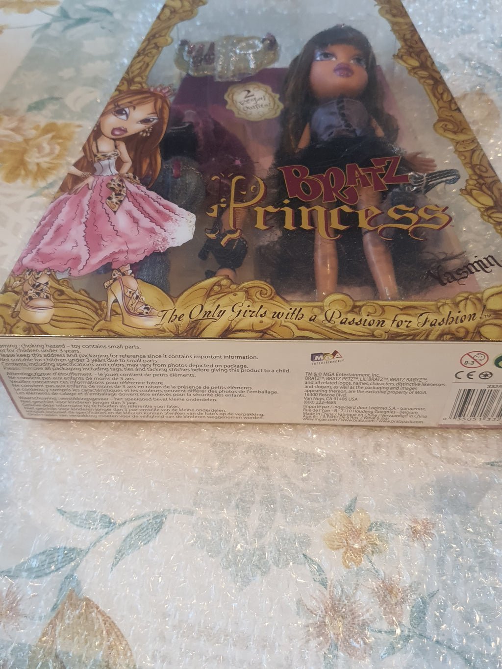 Bratz yasmin princesse on boite