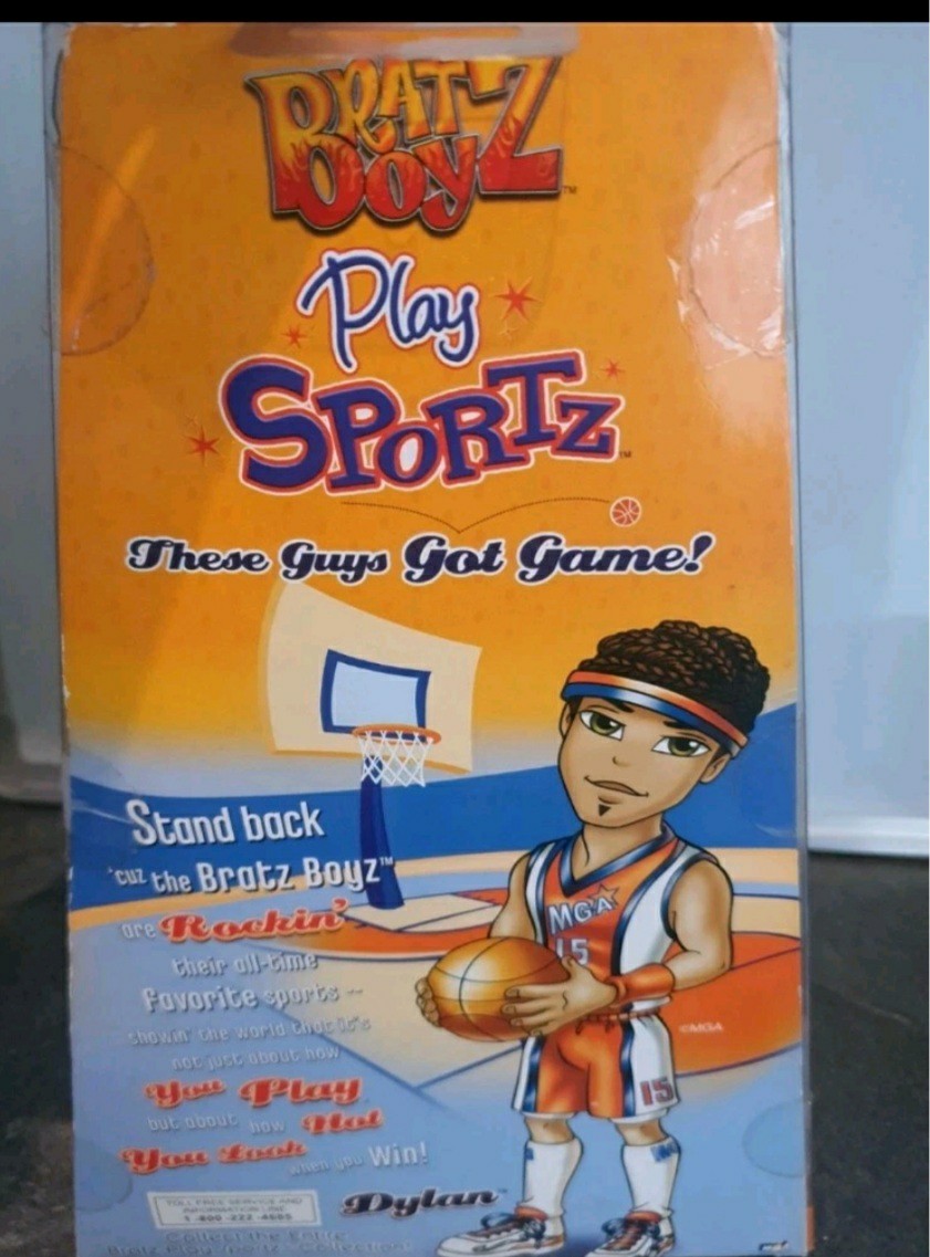 Bratz boyz Dylan basketball (Rare)