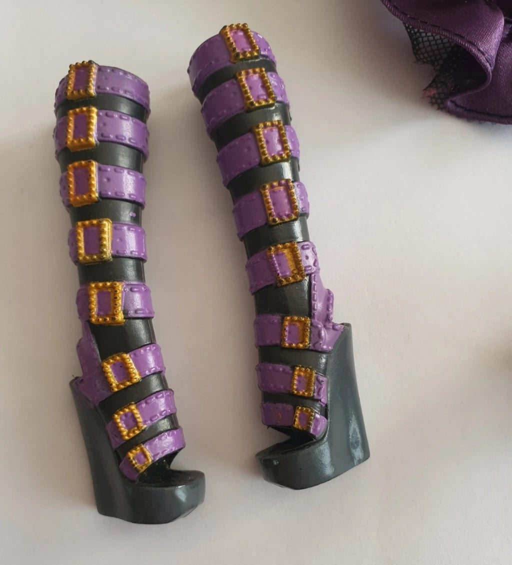 Accessoires Clawdeen Wolf Monster High × 3 – Lot vintage