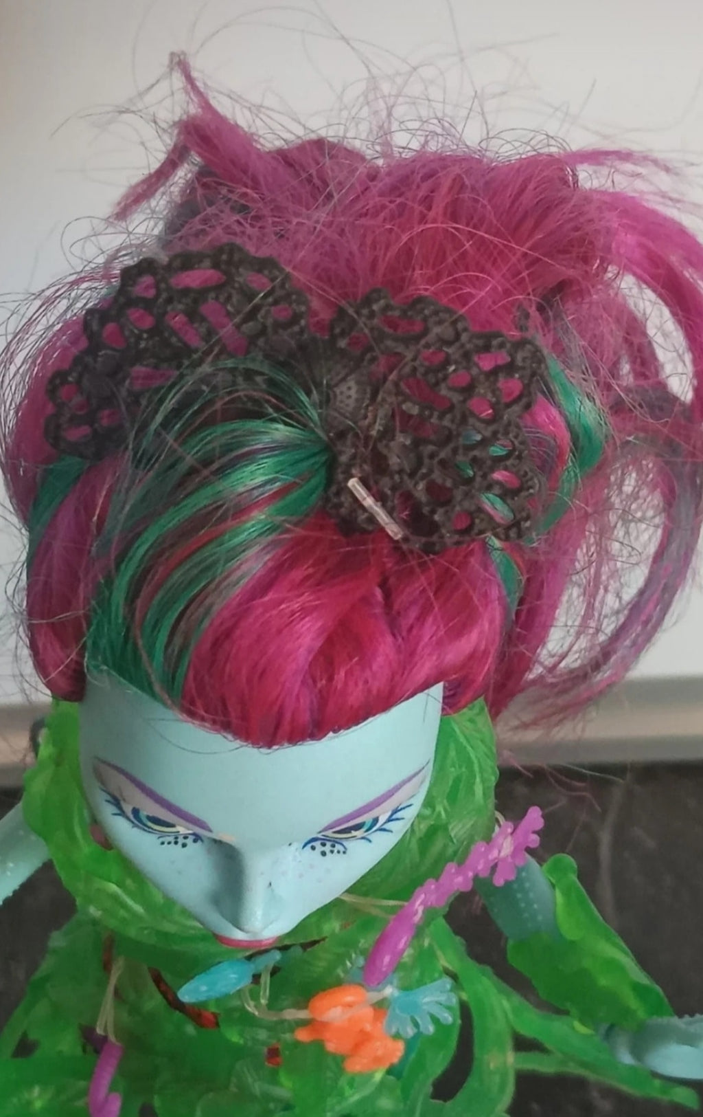 Monster high a recoiffée